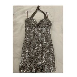 Scala Sequin Mini Dress